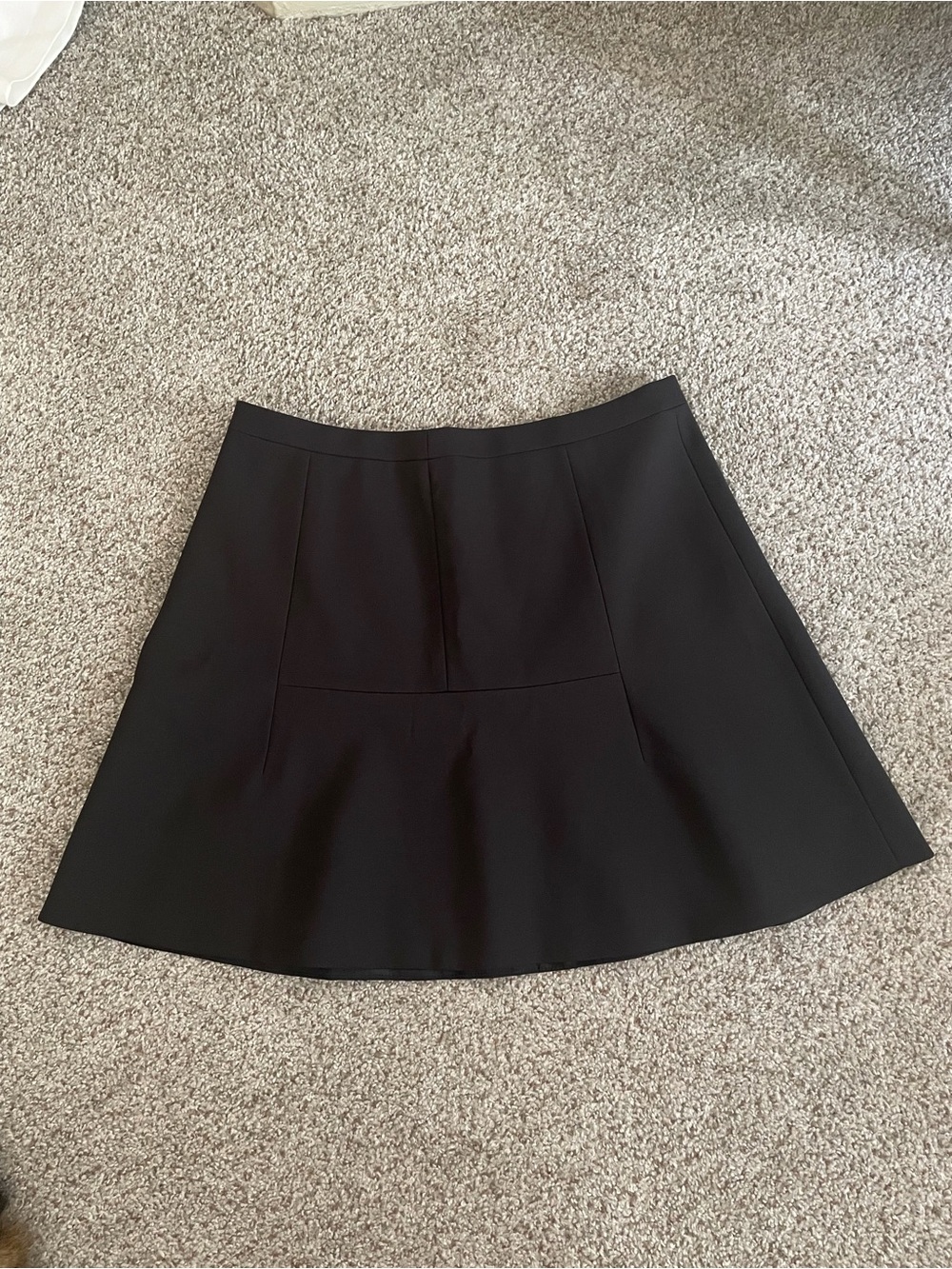 J. Crew Black Circle Skater Skirt New With Tags